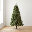 Pre-Lit Faux Cashmere Pine Christmas Tree - 7.5' | West Elm