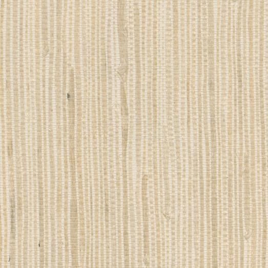 Natural Cream Grasscloth Wallpaper West Elm