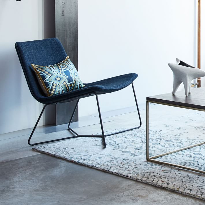 Slope lounge best sale chair west elm