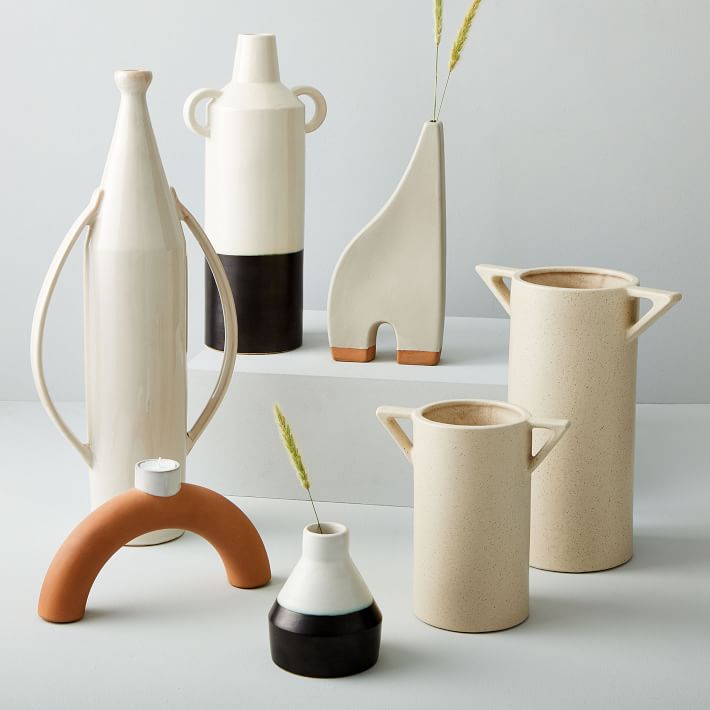 Form Studies Ceramic Floor Vases