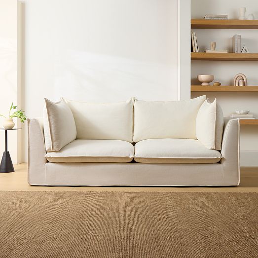Bleecker DownFilled Slipcover Sofa (66"96") West Elm