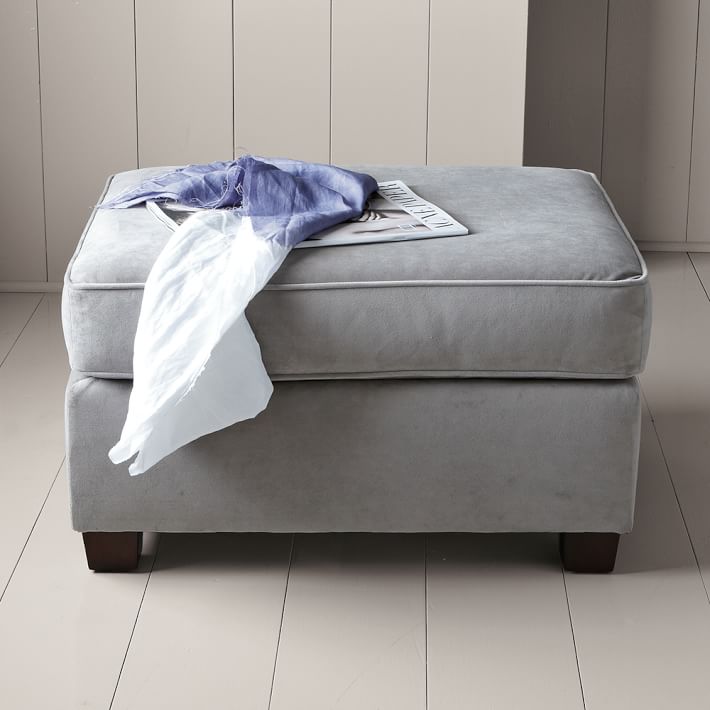 West elm store henry ottoman