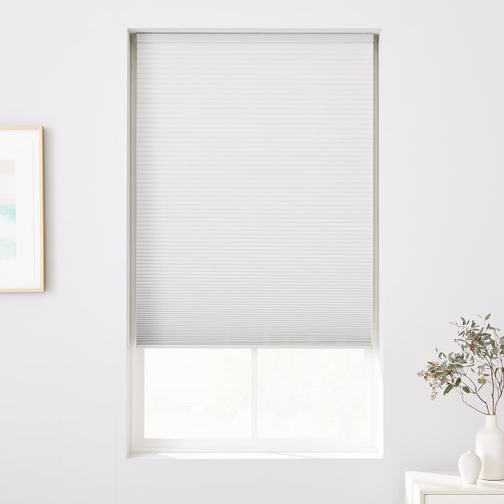 Custom Size Light Filtering Cordless Cellular Shades West Elm
