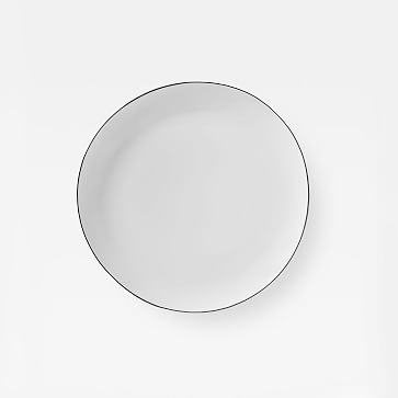 SIN Porcelain Paper Plate - White