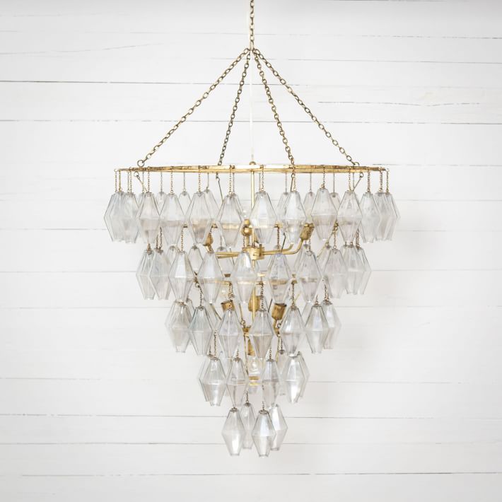 Grand Waterfall Cascading Chandelier (39&quot;)