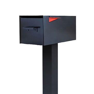 Post & Porch Malone Post-Mounted Mailbox | West Elm