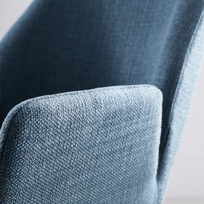 Aluna Upholstered Office Chair West Elm