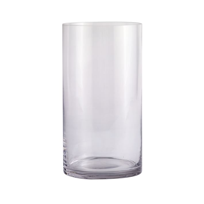 Simple Glass Candleholder - Tall (11.75" H)