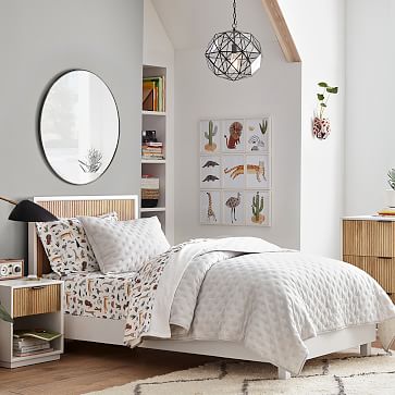 West elm deals modern bed