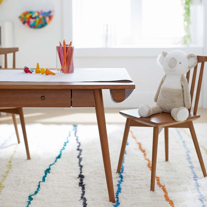 Mid century on sale modern kids table