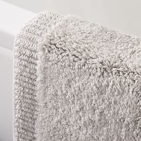 Plush Border Bath Mat