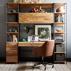 Industrial Modular Wall Desk (49)