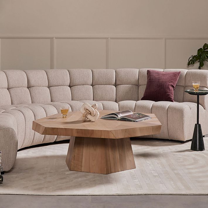 West elm store geometric coffee table