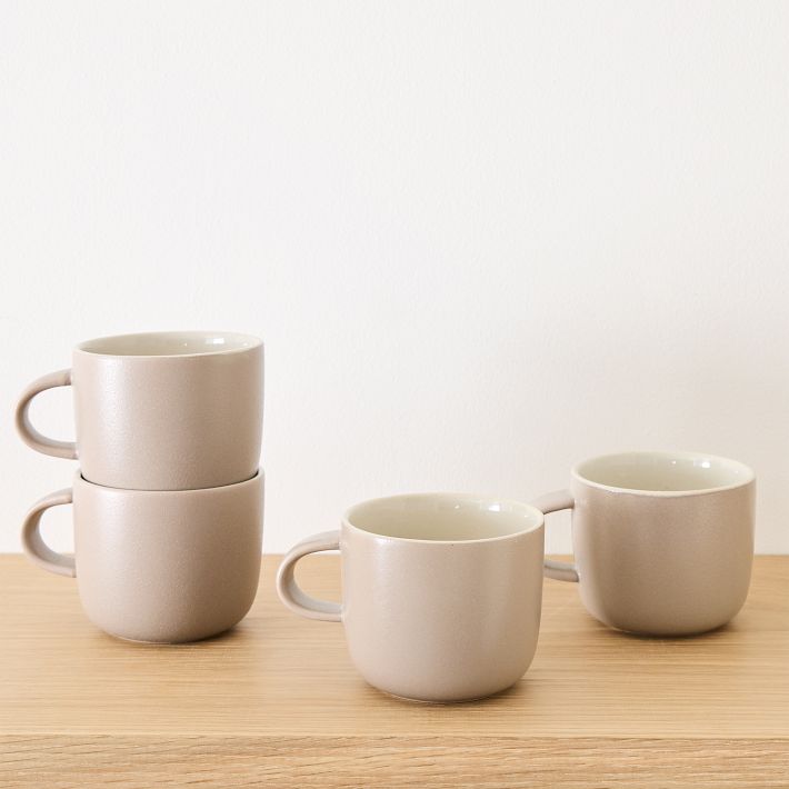 Pottery Espresso Cups Set of 2, Rustic Espresso Cups, Father Gift, Ceramic  Coffee Cups Set, Small Mug, Handmade Cups 