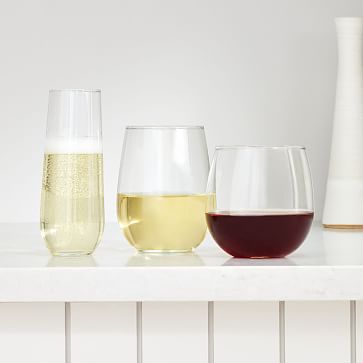 Lattice Stemless Wine Glass