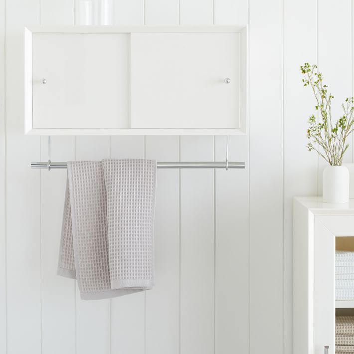 Mid Century Bathroom Storage Cabinet