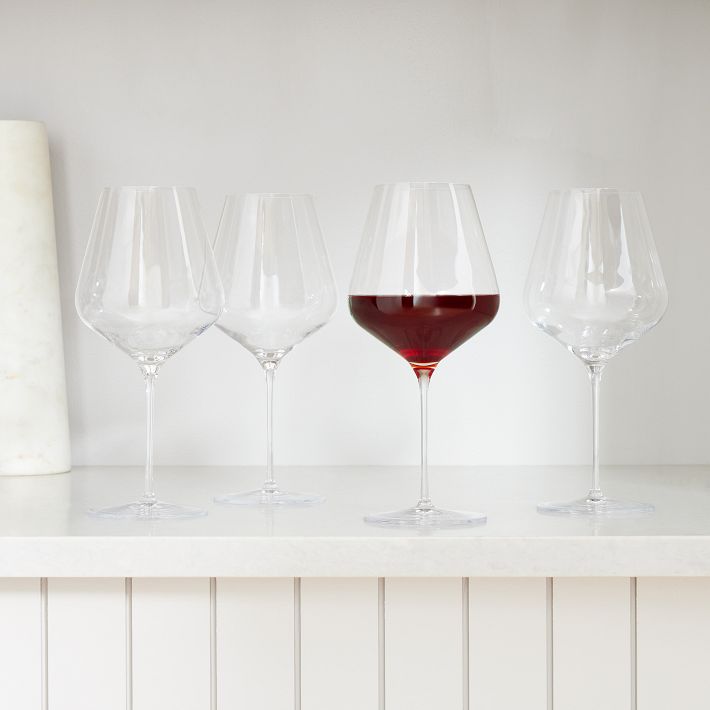 Starlight Lead-Free Crystal Red Wine Glass Sets | West Elm