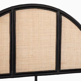 West elm shop rattan headboard