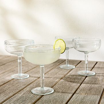 Pottery Barn Happy Hour Acrylic Wine Glasses