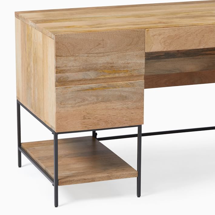 West elm deals industrial storage desk