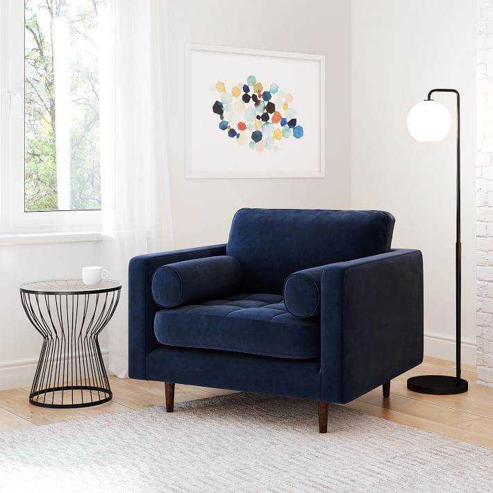 West elm best sale dennes chair