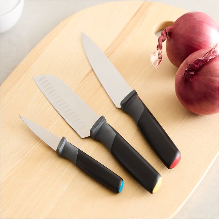 Elevate™ 5-Piece Bamboo Knife Block Set