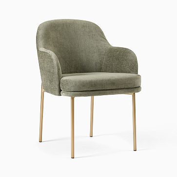 Jack Metal Dining Arm Chair | West Elm