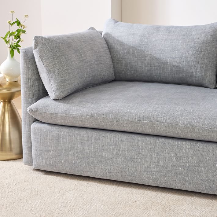 West elm deals shelter blue sofa