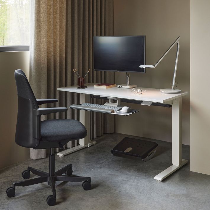 Humanscale Float Mini // Small Home Adjustable Height DeskSmall Adjustable  Desk