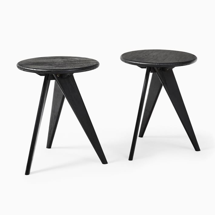 Omni Side Table Stool (Set of 2) West Elm