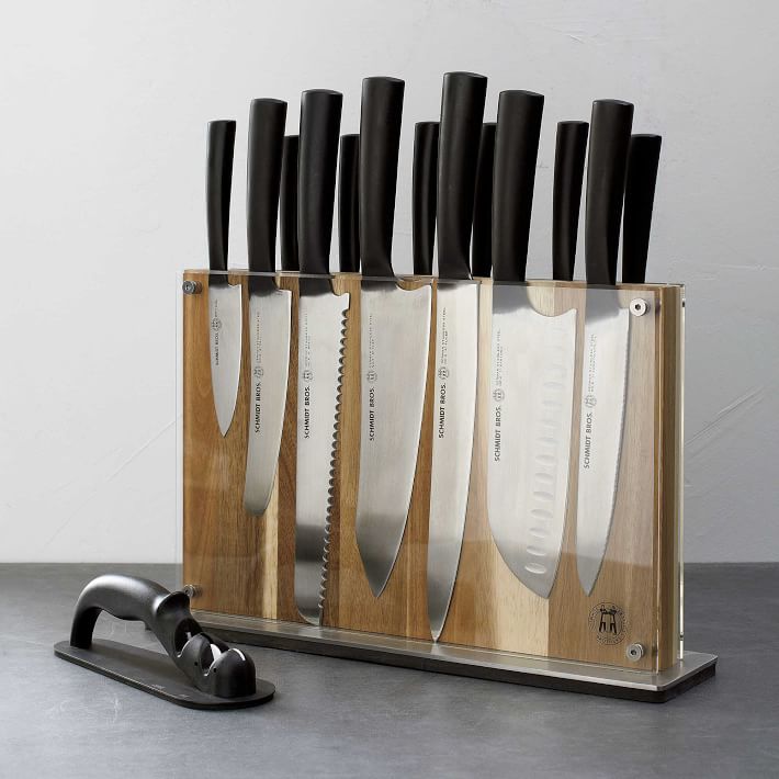 Schmidt Brothers Cutlery Carbon 6 15pc Knife Block Set : Target