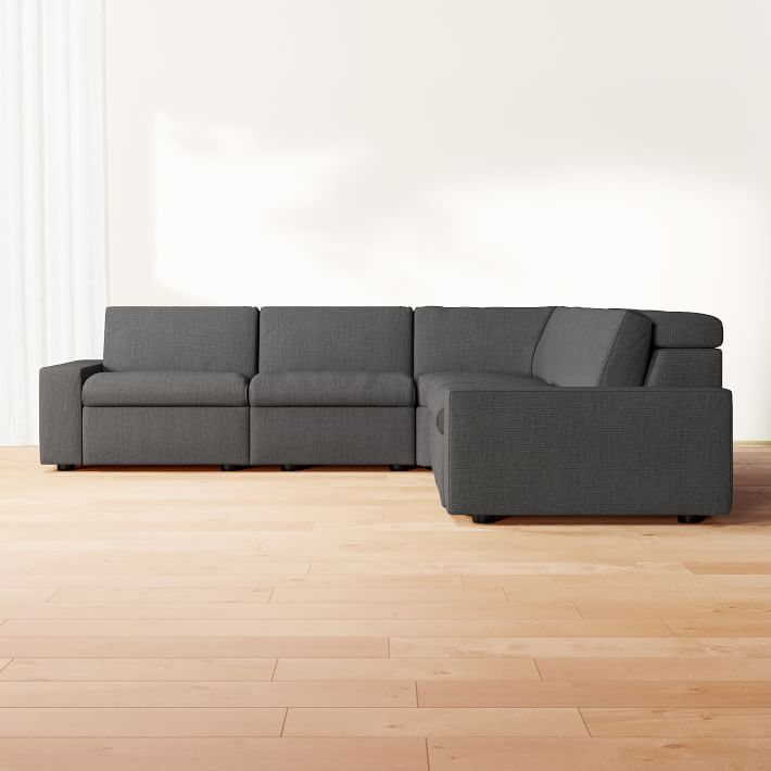 Enzo 5-Piece L-Shaped Reclining Sectional (114&quot;)