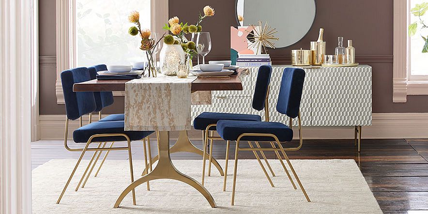 West elm discount dining chairs wood