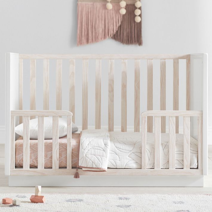 Modernist Toddler Bed Conversion Kit - Winter Wood