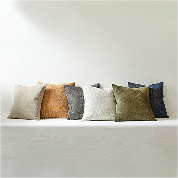 Oblong Cut Plush Decorative Throw Pillow Gray - Room Essentials™