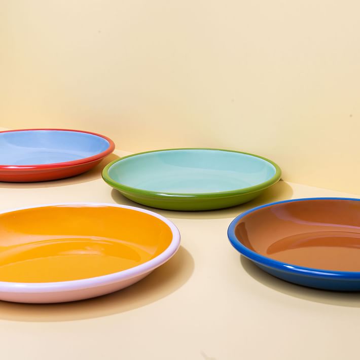 Tupperware Legacy Bowl and Plate Set Orange Kitchen Dinnerware