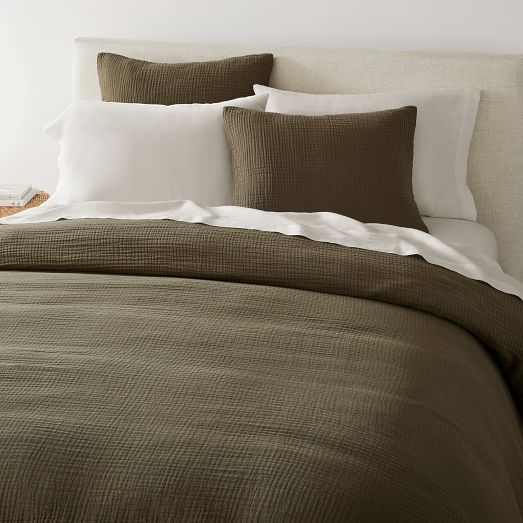 Dreamy Gauze Cotton Duvet Cover & Shams West Elm