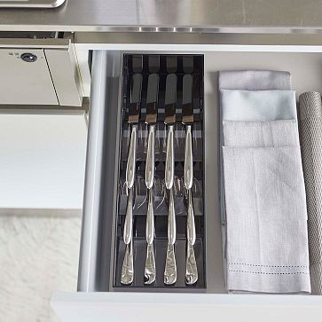 Expandable Cutlery Drawer Organizer, Flatware Drawer Tray for Silverware,  Serving Utensils, Multi-Purpose Storage for Kitchen, Office, Bathroom  Supplies 