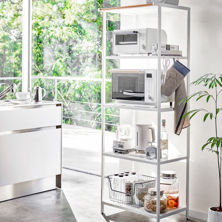 Kitchen Appliance Storage Rack