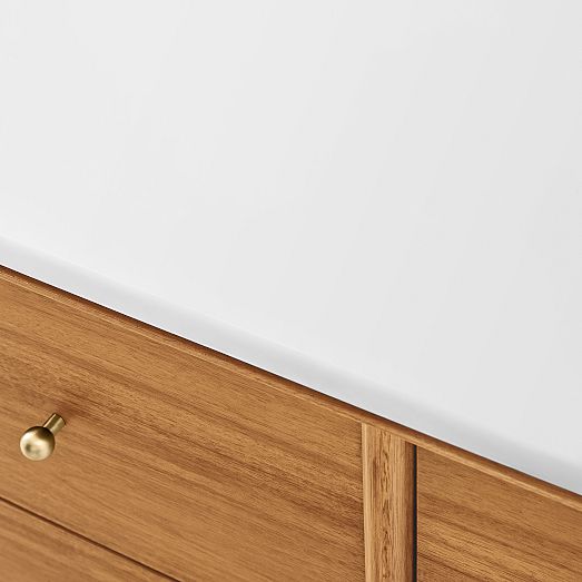 MidCentury Double Bathroom Vanity (63"72") Acorn West Elm