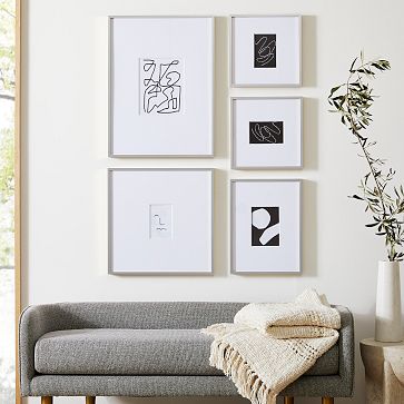 The Small-Space Classic Gallery Frames Set (Set of 5) | West Elm