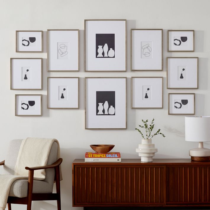 The Collector Tall Gallery Frames Set (Set of 12) | West Elm