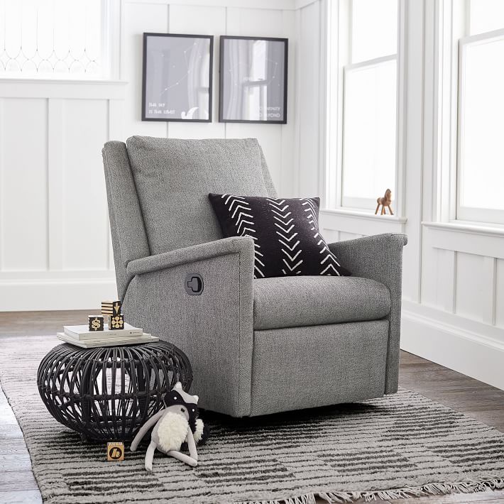 Carlo Swivel Glider Recliner West Elm