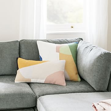 West elm deals cushions