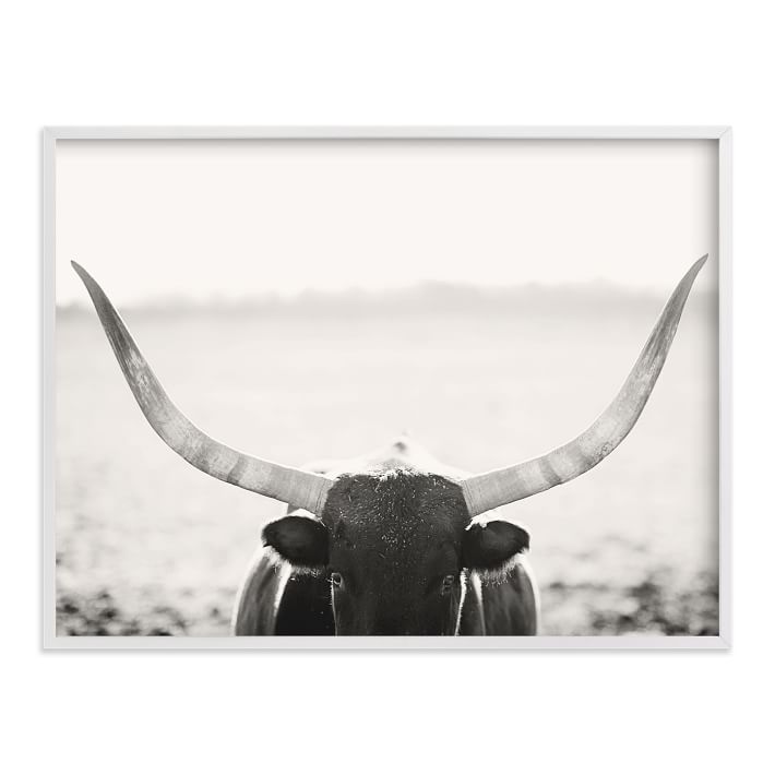Staredown No. 2 Framed Wall Art by Minted for West Elm