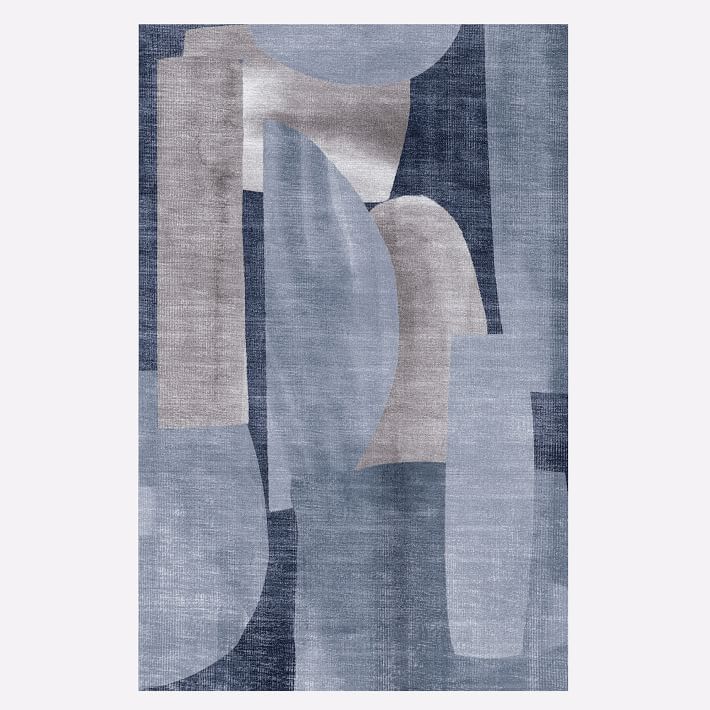Overlapping Shapes Rug
