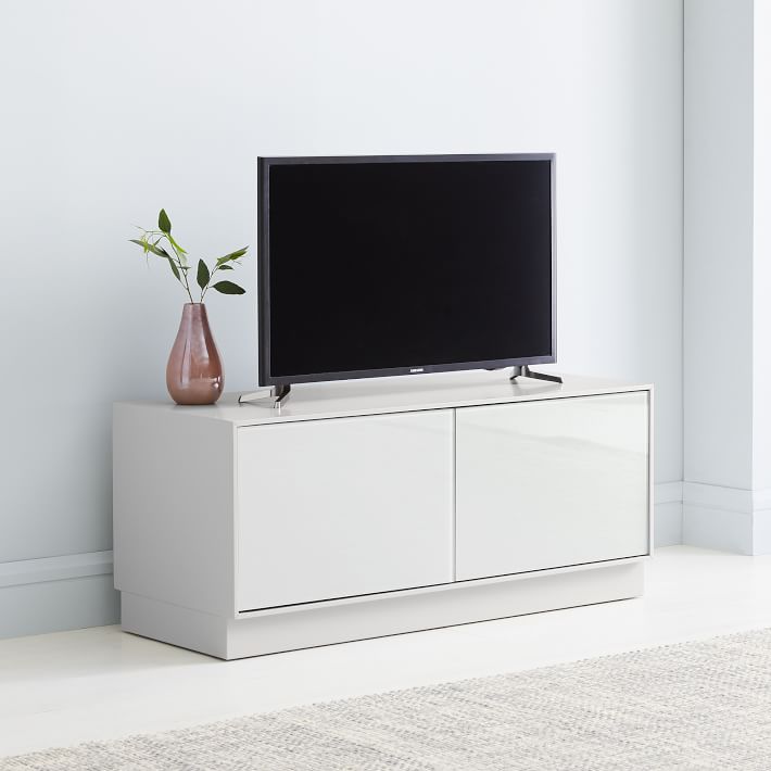 West elm white on sale tv stand