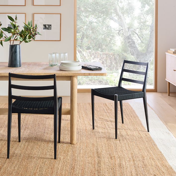 West elm deals woven chair