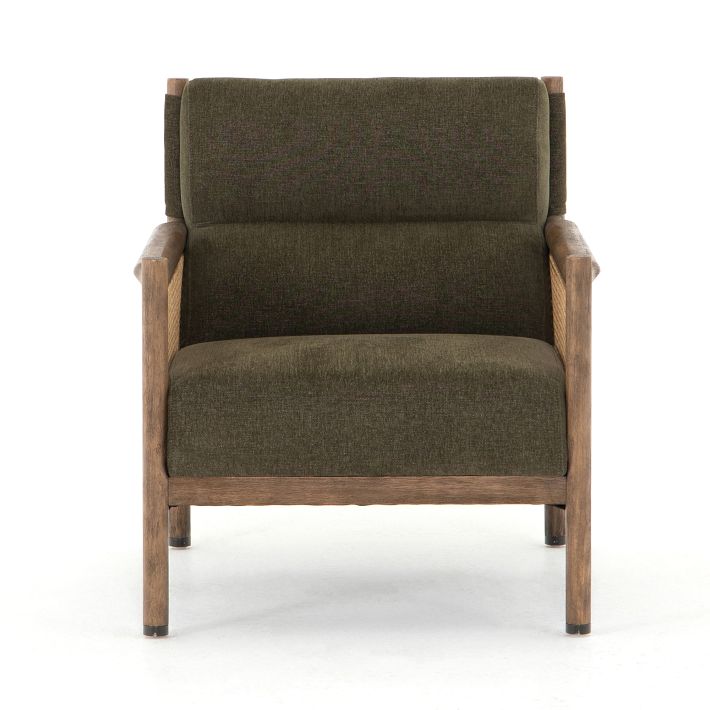 West elm cane discount chair