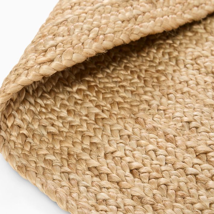 Creative Co-op Braided Jute Pet Dish, Natural Mat